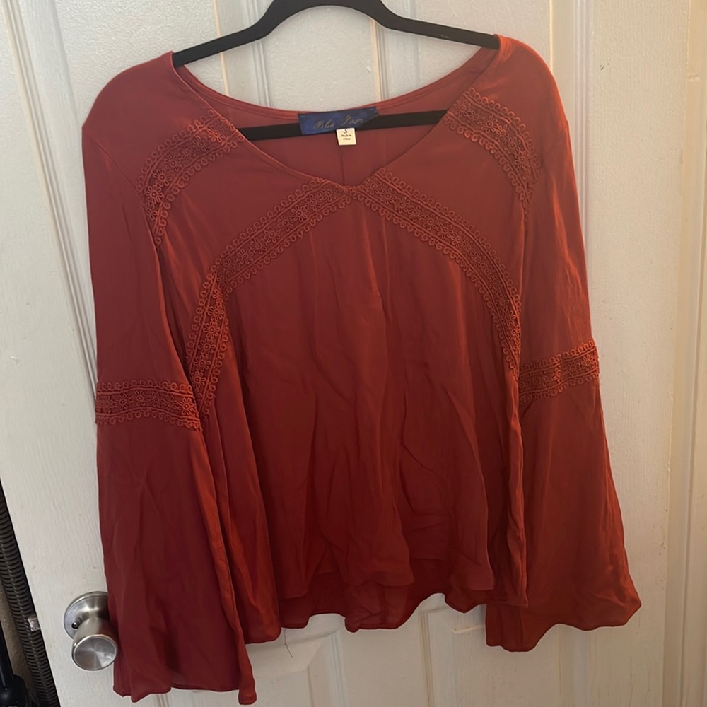 Long sleeve blouse